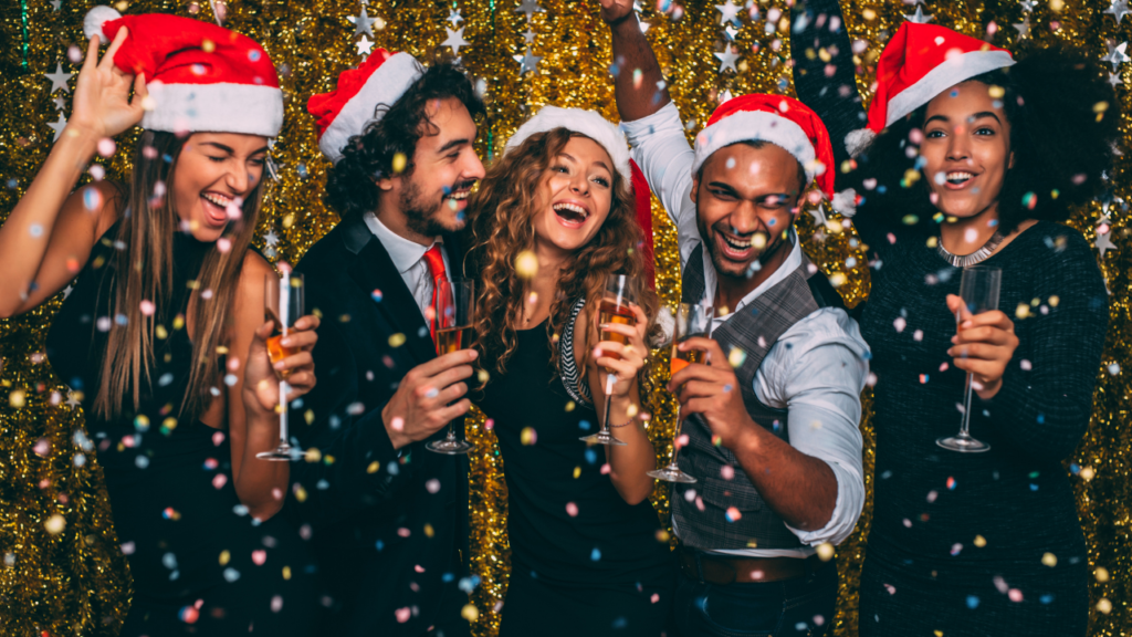 What are your top 3 ways to create a holiday event that is extraordinarily festive and memorable?